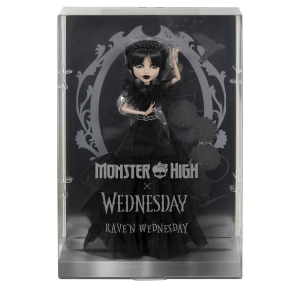 Monster High - onsdag Addams Balklänning - Docka - Monster High - HXJ03