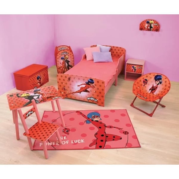 Matta - FUN HOUSE - Ballerina Dancer - 120 x 80 cm - Rosa - Rektangulär - Barn