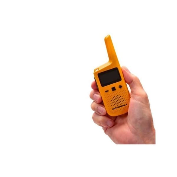 MOTOROLA TALKABOUT T72 Walkie-Talkies - Gul - 8 km räckvidd - PMR446 - 16 kanaler - 121 koder