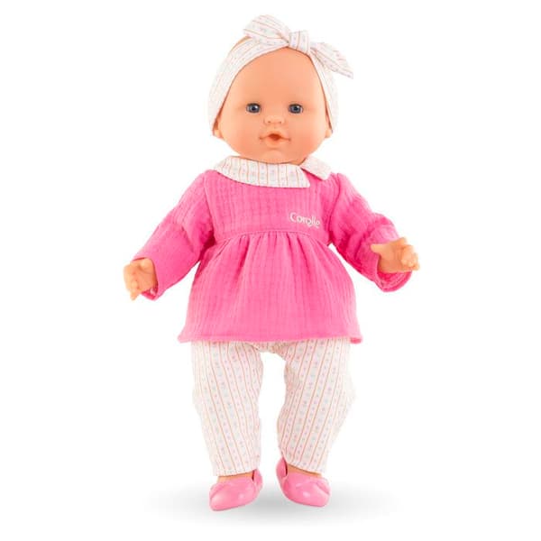 Babydocka - COROLLE - Min stora babydocka - Lise tulpaner - 36cm