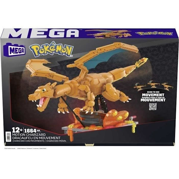 RÖRANDE CHARICON - MEGA - HMW05 - LICENSERADE MEGABLOKS BYGGSTEGLAR