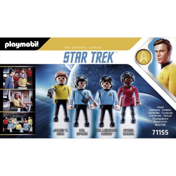 PLAYMOBIL - 71155 - Star Trek Team