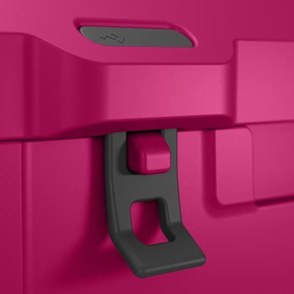 Isolerad kylbox - DOMETIC - Patrol 35 - 36L - Avtappningsplugg - Håller is i flera dagar - Rosa