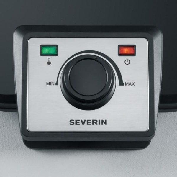 SEVERIN WA2106 Elektrisk våffeljärn - Svart