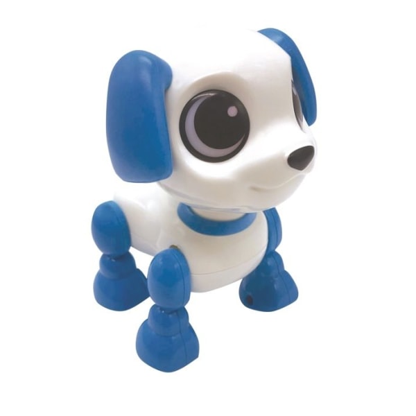 Power Puppy Mini - Robothund med ljus- och ljudeffekter, handklickkontroll, upprepa