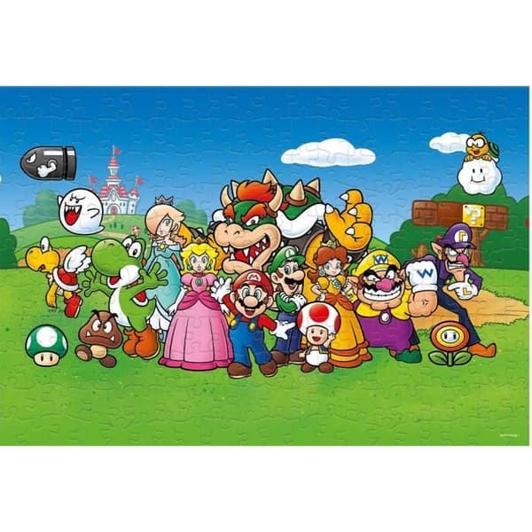 SUPER MARIO OCH VÄNDER Pussel 500 bitar