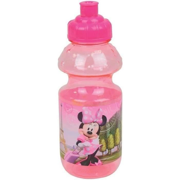 Disney Minnie servisset - FUN HOUSE - 006377 - Glas, djup tallrik, platt tallrik, flaska, snackbox och bestick