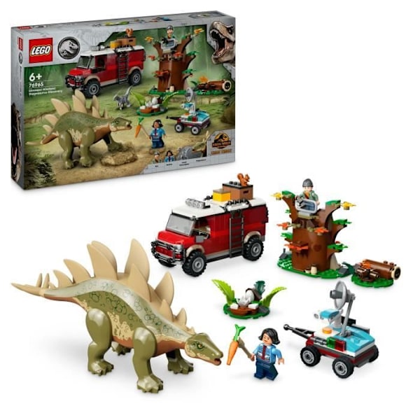 LEGO Jurassic World 76965 Dinosaur Missions: Upptäck Stegosaurus, pedagogiskt spel