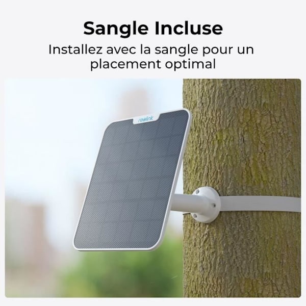 Solpanel - REOLINK - SR3 - 5,8 W - Vit