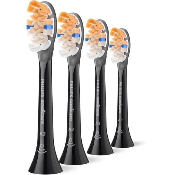 4-pack borsthuvuden - PHILIPS - HX9094/88 - A3 svart