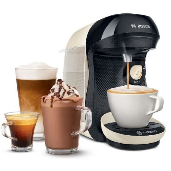 BOSCH - TASSIMO - T10 HAPPY - Vaniljmaskin med flera drinkar