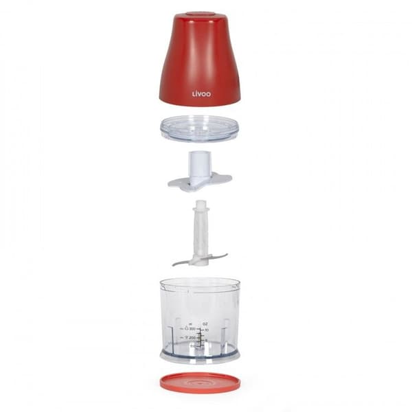 300 ml köttkvarn - Livoo - DOP244R - Chili röd