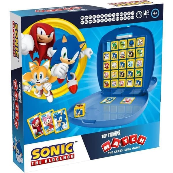 Match - Brädspel - VINNANDE TRÄCKSPEL - Sonic The Hedgehog 2025