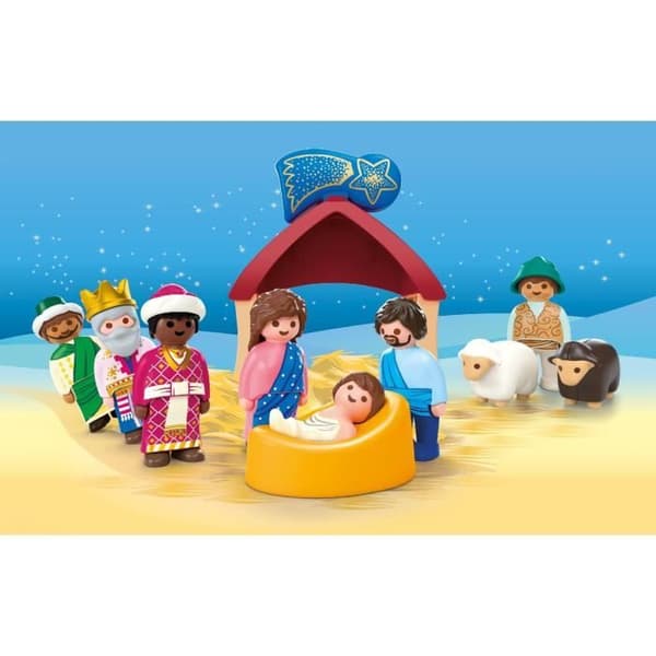 Playmobil 72001 JUNIOR: Julkrubban, Playmobil junior