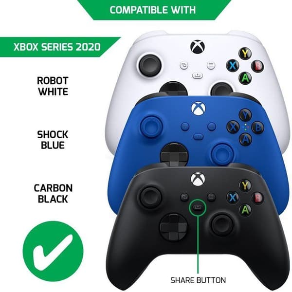 Venom Pack med två uppladdningsbara batterier för Xbox Series X Controller - S - Svart
