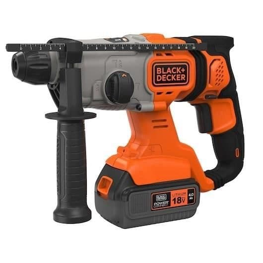 BLACK+DECKER BCD900M1K 18V Sladdlös SDS-plus Slagborrmaskin - 4Ah Li-jon