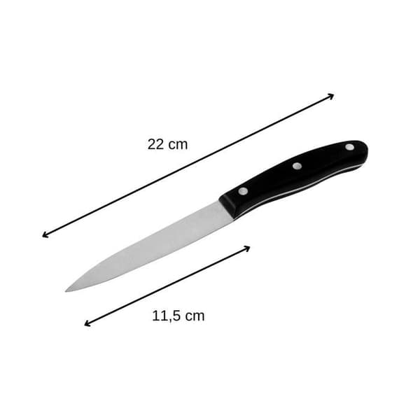 Set med 3 köksknivar - NIROSTA - 20, 22 och 26 cm