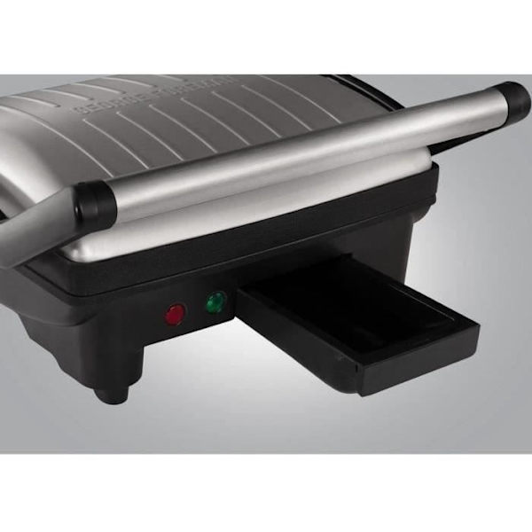 Flexe Grill 180 ° George Foreman 26250-56 - 2 I 1 Grill and Plancha - 1800W - Premium Design Rostfritt stål - Praktisk lagring