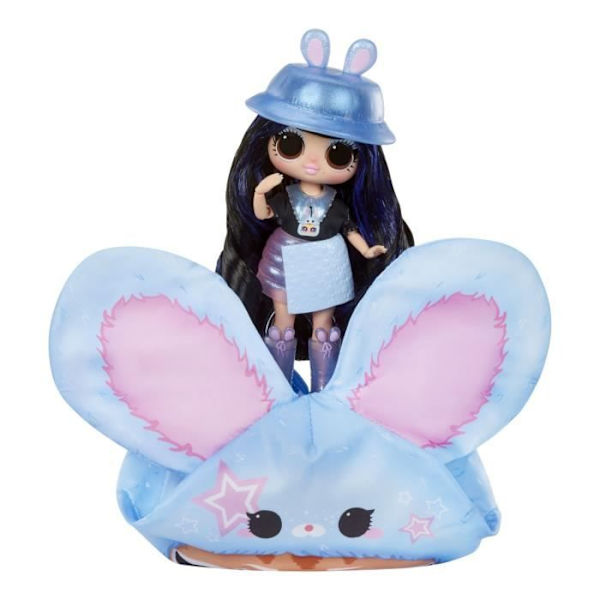 LOL Surprise - Tweens Costume Doll - Aya Cherry - 17cm docka + uppblåsbart djur - Överraskning att upptäcka - 4 modeller att samla