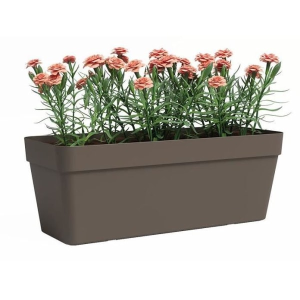 Jardiniere - Plast - Brons - Rektangulär - L49,9 x D20 x H18,1cm - ARTEVASI