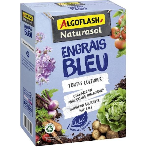 Blue Fertilizer - Algoflash Naturasol - 100% Natural - 1,5 kg
