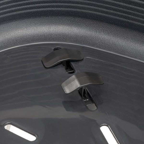 Korg - FERPLAST - THRONE 4 - Med relaxdyna - Svart