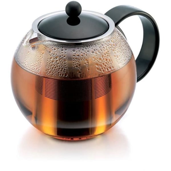 Tekanna BODUM - ASSAM - plastlock - filter i rostfritt stål - 1,0 l