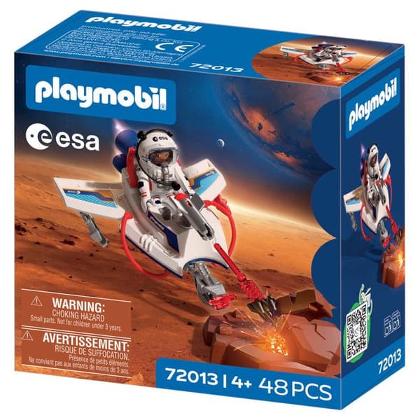 Playmobil 72013 ESA Rymdfarkost, Rymden, 48 delar, åldrar 4+