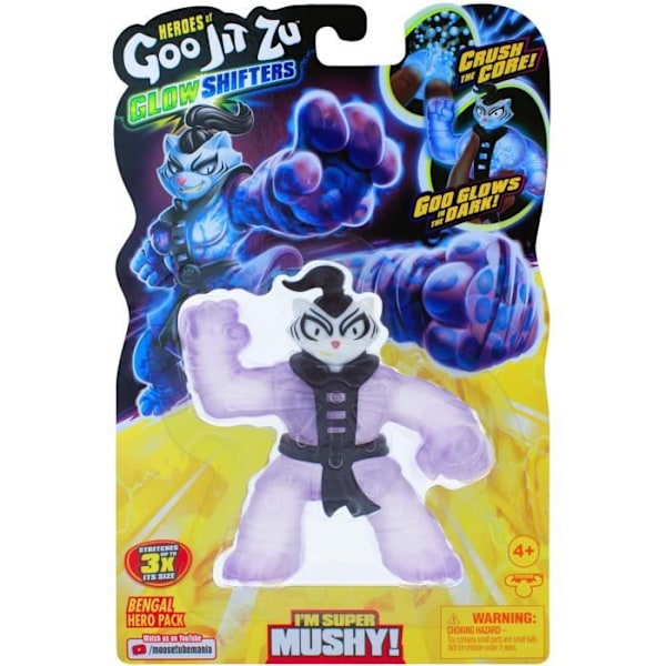11 cm Glow Shifters - Goo Jit Zu säsong 5 älgleksaker figurer