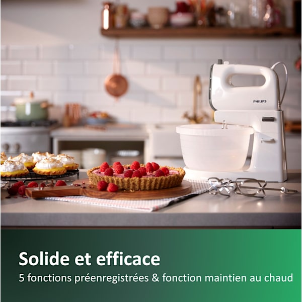 Blandare - PHILIPS - HR3745/00 - 450 W - 3 L - Vit
