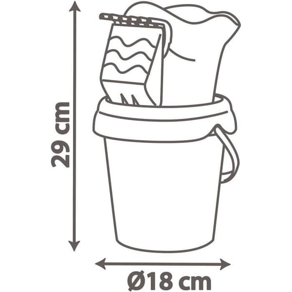 SMOBY - Stitch MM Vattenkanna med hink