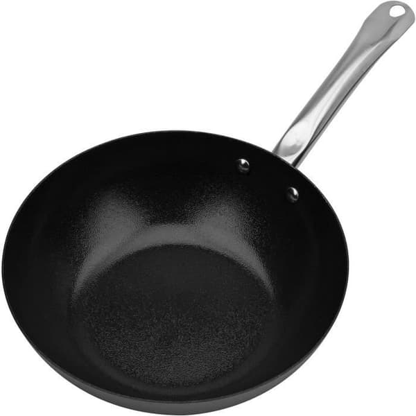 Kolstål wok - GSW - AVANTI - 28 cm - Induktion