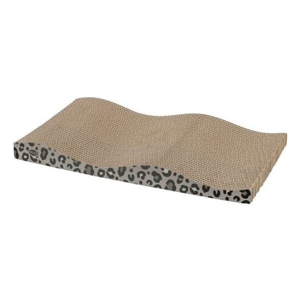 Set med 2 klösträd - TRIXIE - LEO - 44 x 25 x 6 cm - Leopardmönster