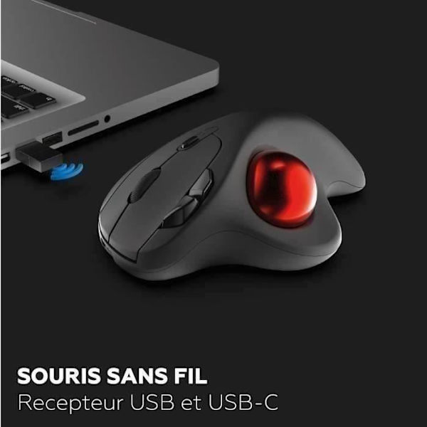 Trådlös mus - MOBILITY LAB - Trackball - Svart