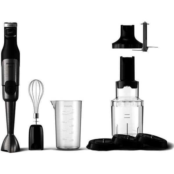 Stavmixer - PHILIPS Series 5000 - HR2684/00 - 1200 W - Grå / Svart