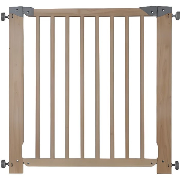 Nordlinger Pro Child Safety Barriere Oleane 8 - 80 A 85 cm - Trä - avtagbar - Tryckfästning 4 poäng