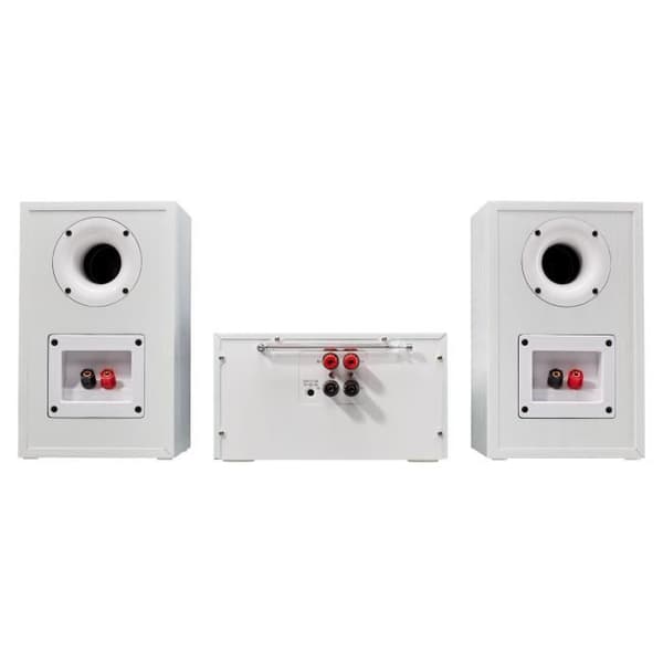 Mini HiFi-system - MEDION - DAB/FM internetradio - CD-spelare - 2x15W RMS - Vit