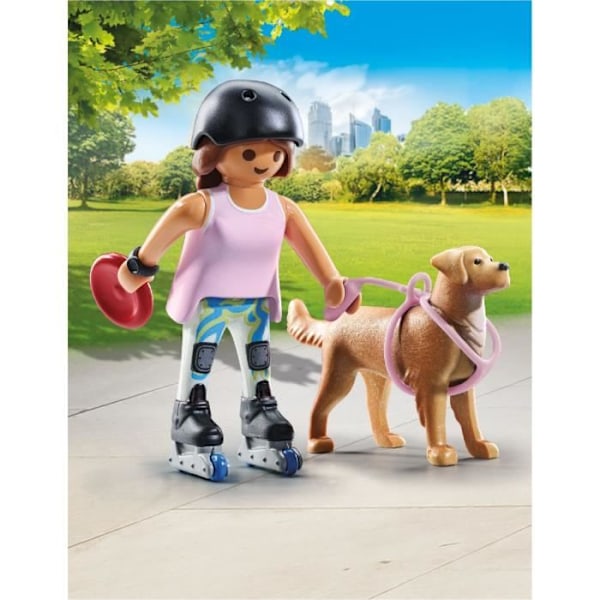 PLAYMOBIL 71739 Ung rulltjej med retriever