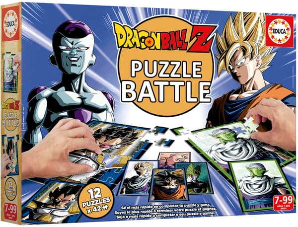 Pussel - EDUCA - Strid mot Dragon Ball Z - 12 pussel