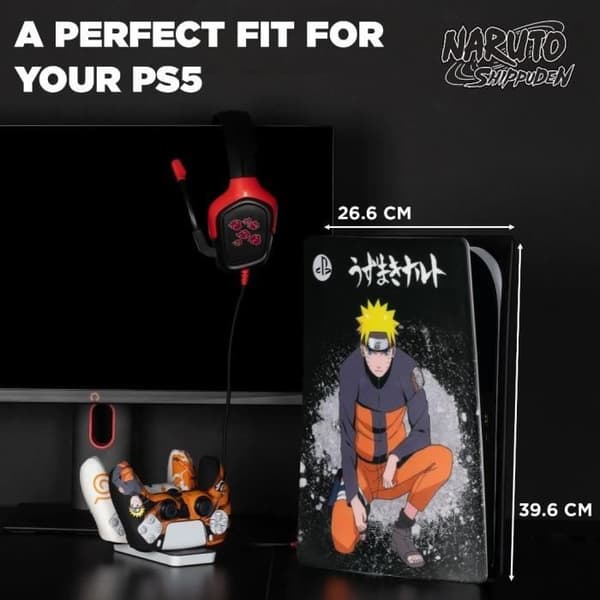 Silikonskydd för Playstation 5 - Naruto-Tillbehör-PS5