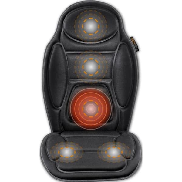 MCH Medisana Vibration Massagestolsöverdrag - 4 massagezoner - Värmefunktion