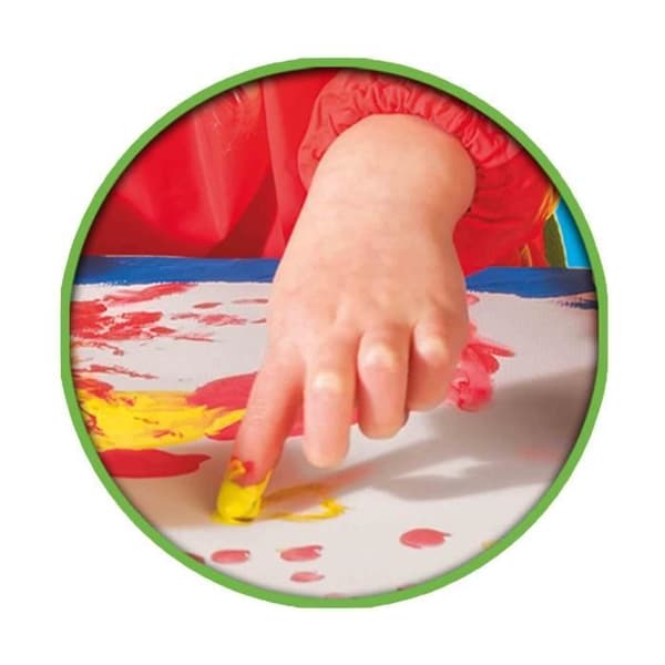 SES CREATIVE ECO Fingerfärg 4 färger