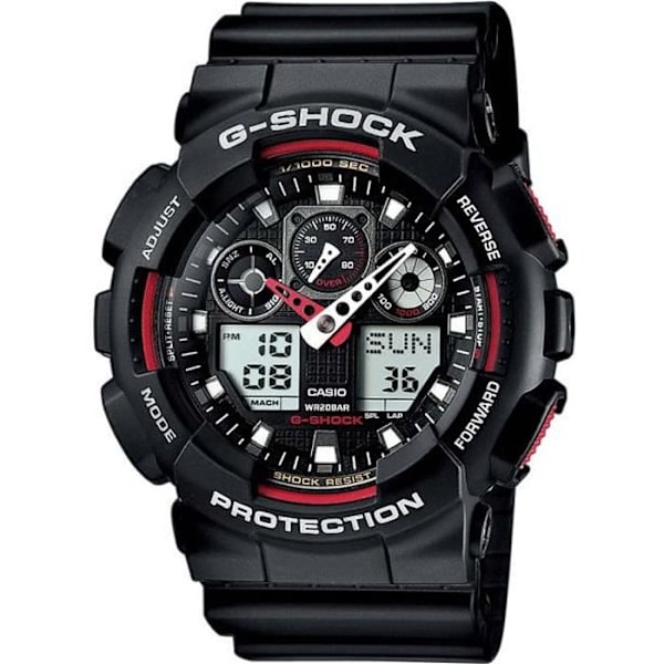 CASIO G-shock herr GA-100-1A4ER kvartsklocka