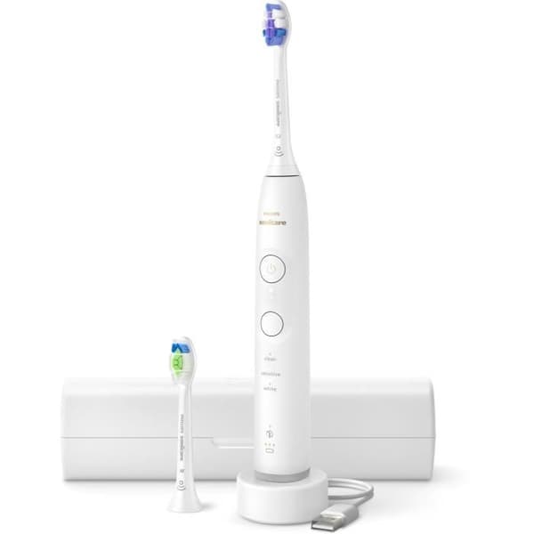 Tandborste - PHILIPS - HX7410/02 - Sonicare - 6500-serien - Vit - Elektrisk