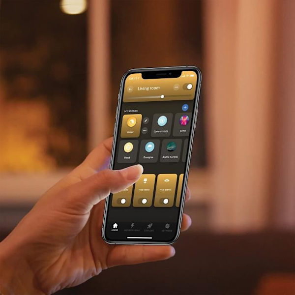 PHILIPS Hue White Ambiance Smart LED Bulb Starter Kit - E27 x3 och Hue Remote Control