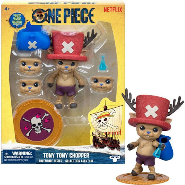Ledad figur - ONE PIECE - Chopper - 15 cm - Från 4 år