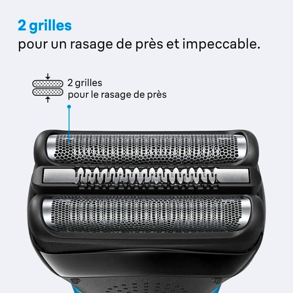 Braun Series 3 rakhuvud - 2 folier - 100 % tillverkat i Tyskland