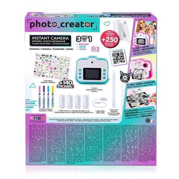 Canal Toys - Creator - Direktkamera - Blå - CLK 057
