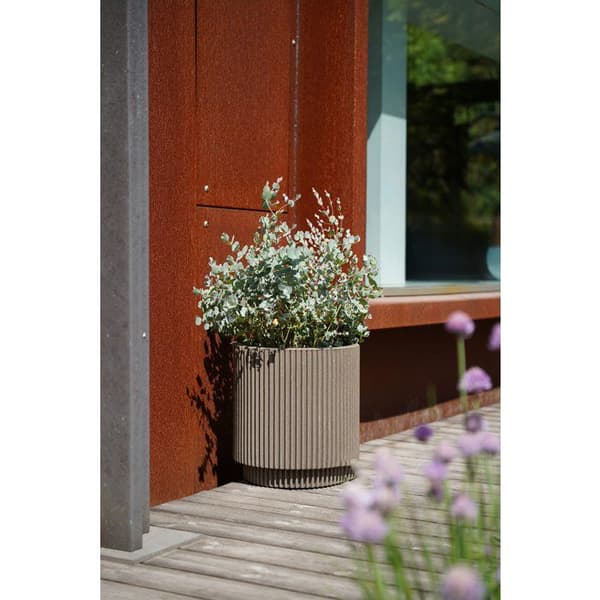 Cylindervas - CAPI EUROPE - Groove NL - 44 x 46 cm - Beige