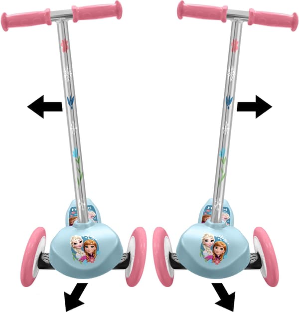 Barns styrda sparkcykel - Frozen - RN246045 - 3 hjul - Blå